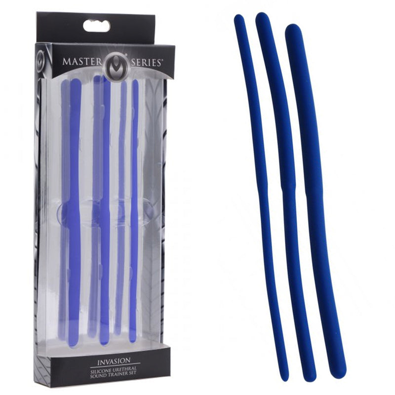 Masters Invasion Silicone Urethral Sound Trainer Set - Headshop.com