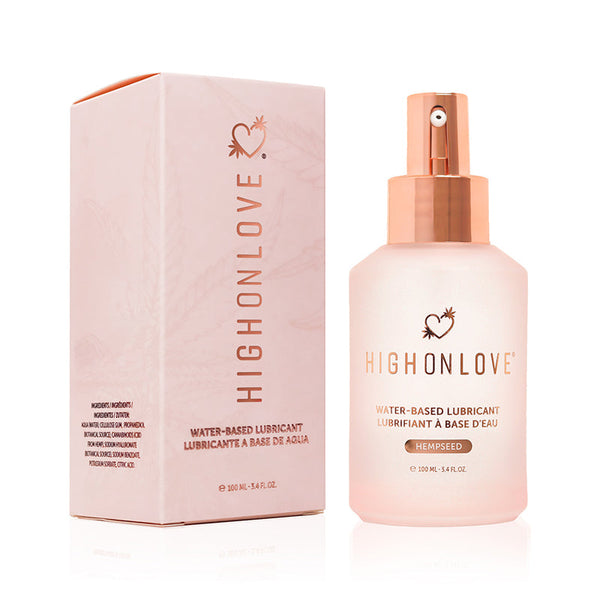 HighOnLove Hempseed Water-Based Lubricant 3.4 oz. HighOnLove Hempseed Water-Based Lubricant 3.4 oz.