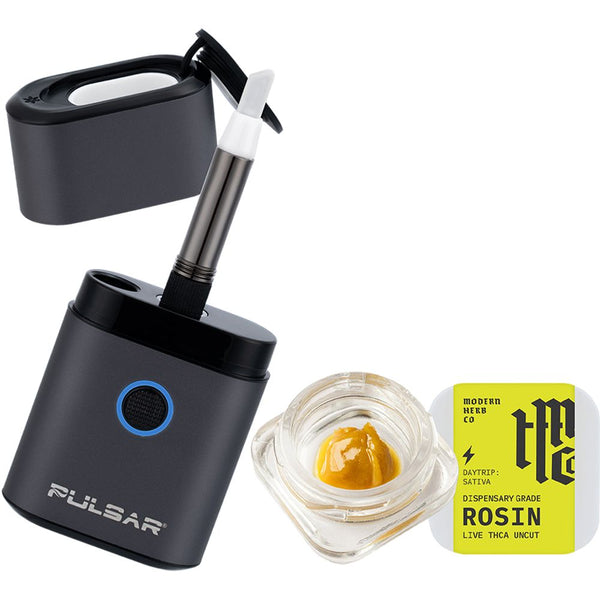 Pulsar Hot Knife Box w/ Modern Herb Co THCA Rosin Dabs Kit Pulsar Hot Knife Box w/ Modern Herb Co THCA Rosin Dabs Kit