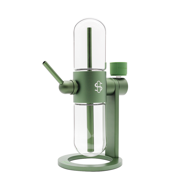 Stündenglass Gravity Infuser - Olive Green | 360° Gravity Hookah Stündenglass Gravity Infuser - Olive Green | 360° Gravity Hookah