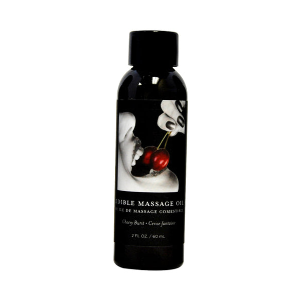 Earthly Body Edible Massage Lotion Cherry 2 oz. Earthly Body Edible Massage Lotion Cherry 2 oz.