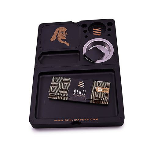 Benji - Bankroll Mini Bamboo Tray Kit - Headshop.com
