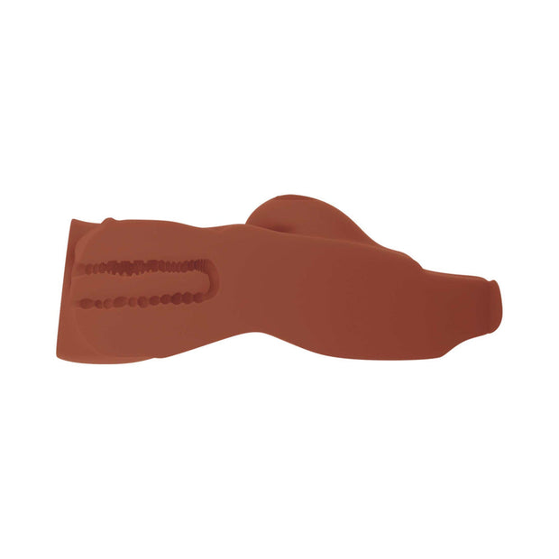 PDX Plus Perfect 10 Torso Dual Entry Masturbator Brown - Headshop.com