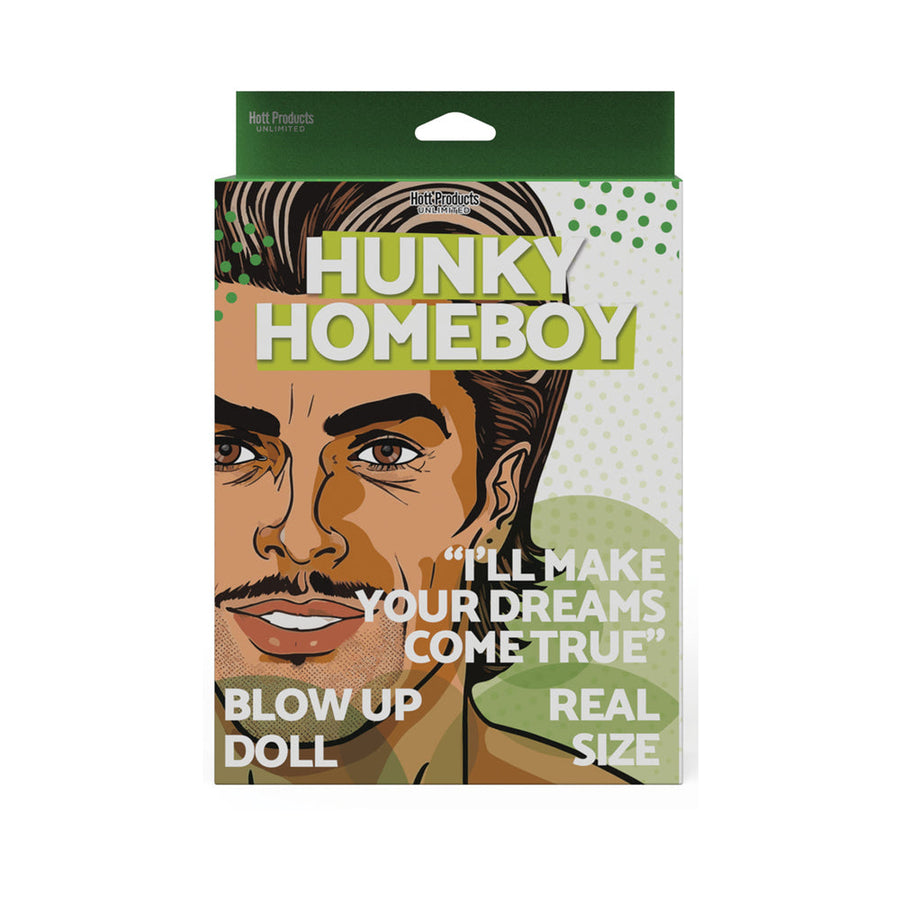 Hunky Homeboy Blow Up Doll Tan - Headshop.com