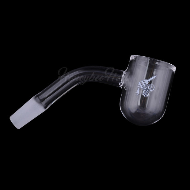 HONEY BEVEL BOWL QUARTZ BANGER - 45° DEGREE | YL - Headshop.com