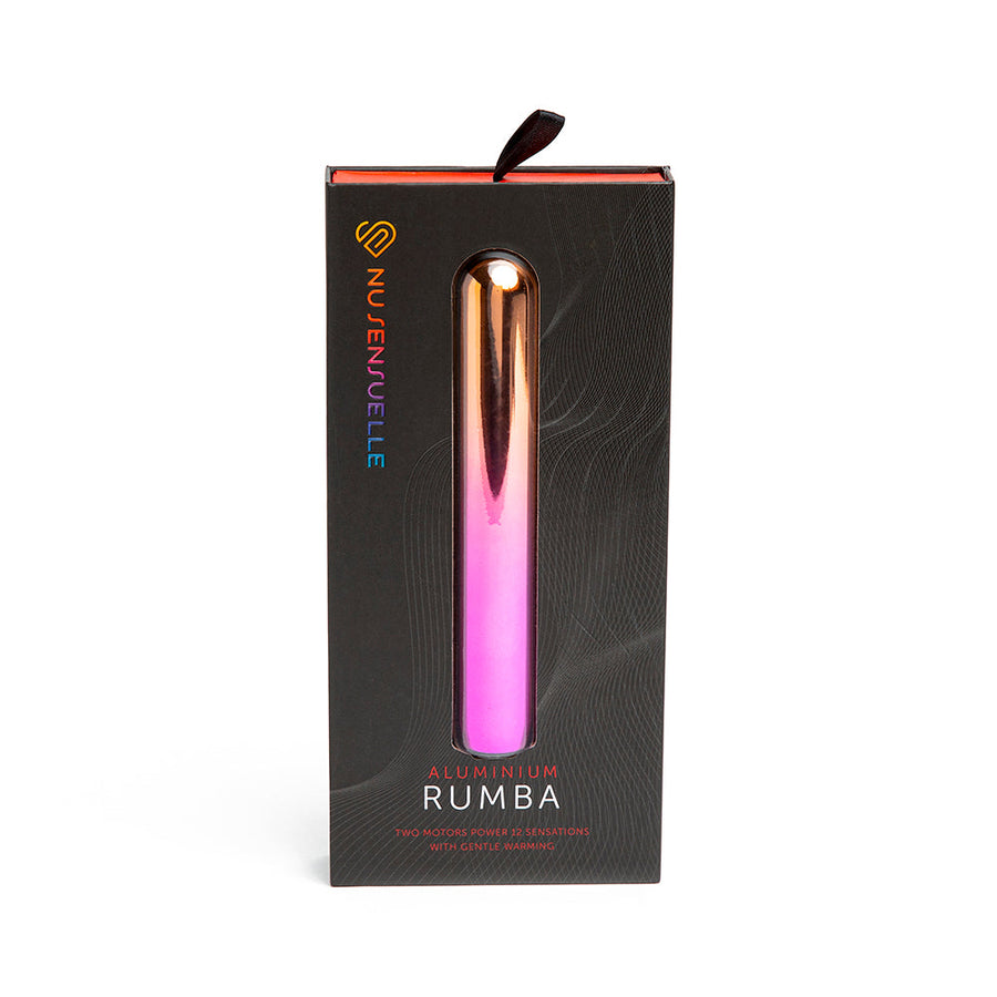 Nu Sensuelle Aluminium Rumba Dual Motor Warming Vibe - Headshop.com