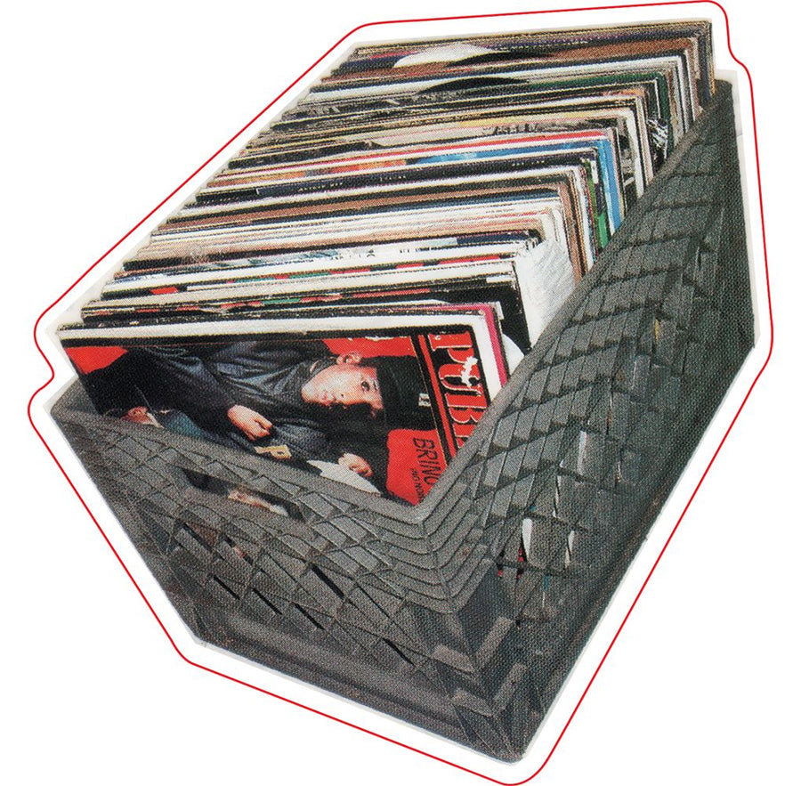 Record Collection Sticker - 5.25" x 4.25" - Headshop.com