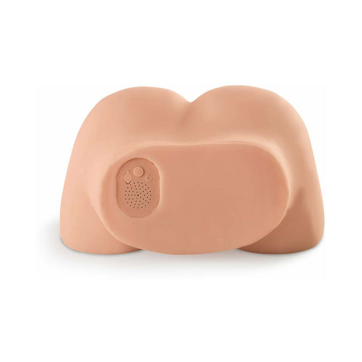 PDX Dirty Talk Interactive Fuck Me Silly Rechargeable Vibrating Dual-Entry Masturbator Beige - Headshop.com