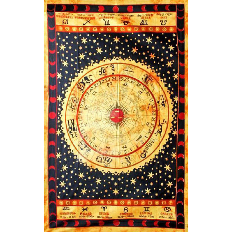 Zodiac Ring Tapestry - Headshop.com