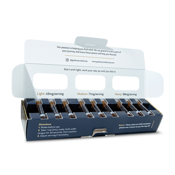 Gold Naturals Muscle + Joint Tincture Starter Kit Gold Naturals Muscle + Joint Tincture Starter Kit