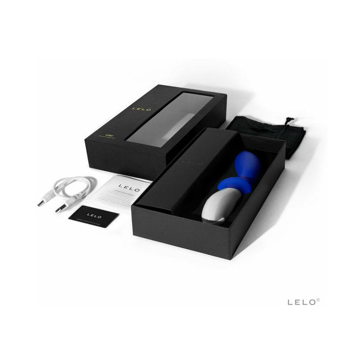 LELO LOKI Rechargeable Prostate Vibrator Federal Blue - Headshop.com