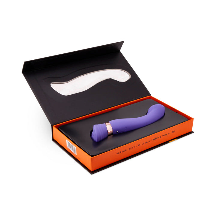 Nu Sensuelle Geminii Xlr8 14 Func Double Motor Vibe - Ultra Violet - Headshop.com
