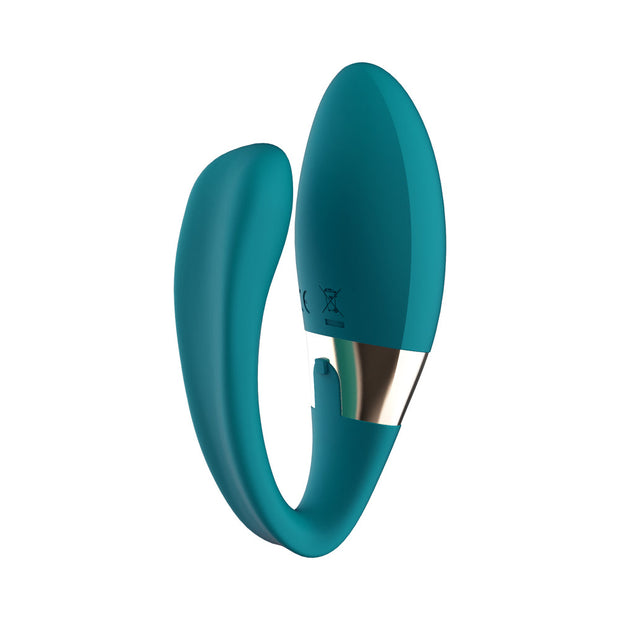 LELO TIANI DUO Rechargeable Dual Stimulation Couples Vibrator With Remote Ocean Blue - Headshop.com