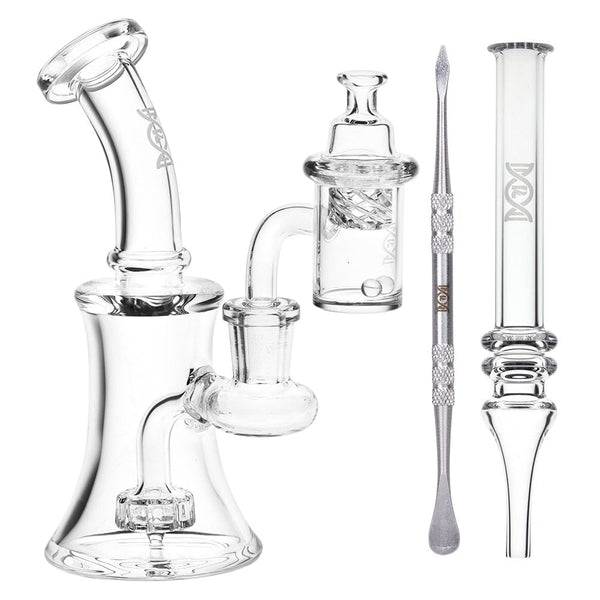 Pulsar CORE Glass Dab Rig 6" / Dab Straw 5" Set Pulsar CORE Glass Dab Rig 6" / Dab Straw 5" Set