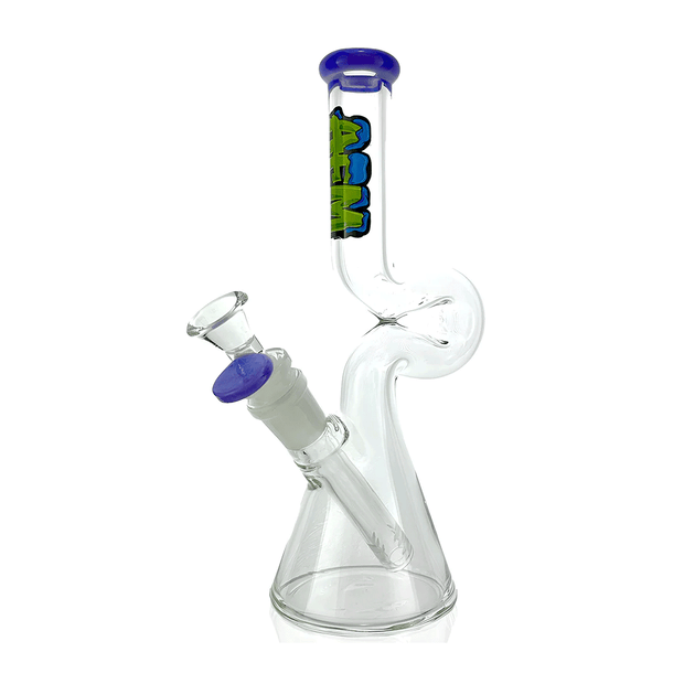 AFM Glass 9" Mini Hunchback Glass Water Pipe