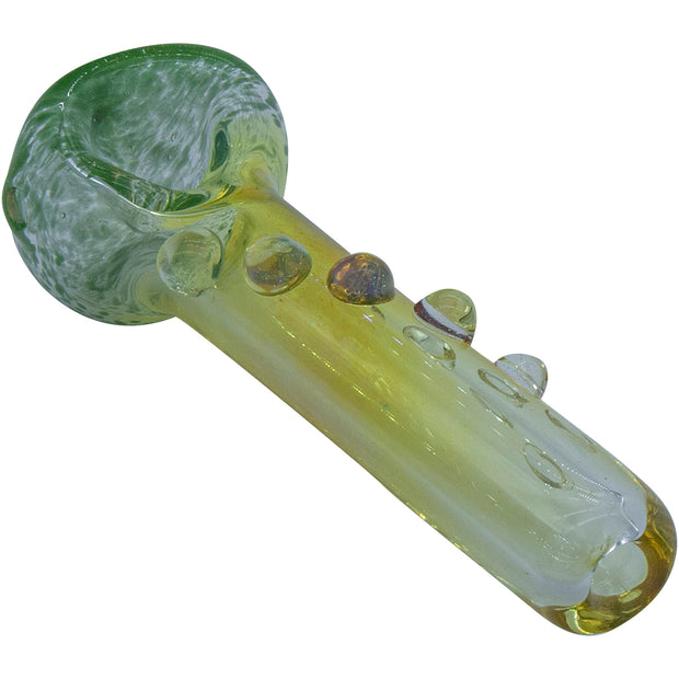 LA Pipes "Razorback" Silver Fumed Mini Spoon (Various Colors) - Headshop.com