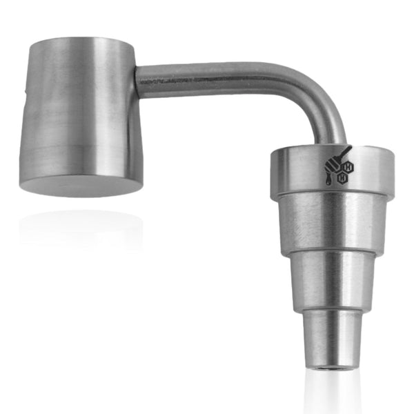 TITANIUM 6 IN 1 LONG NECK BANGER DAB NAIL TITANIUM 6 IN 1 LONG NECK BANGER DAB NAIL