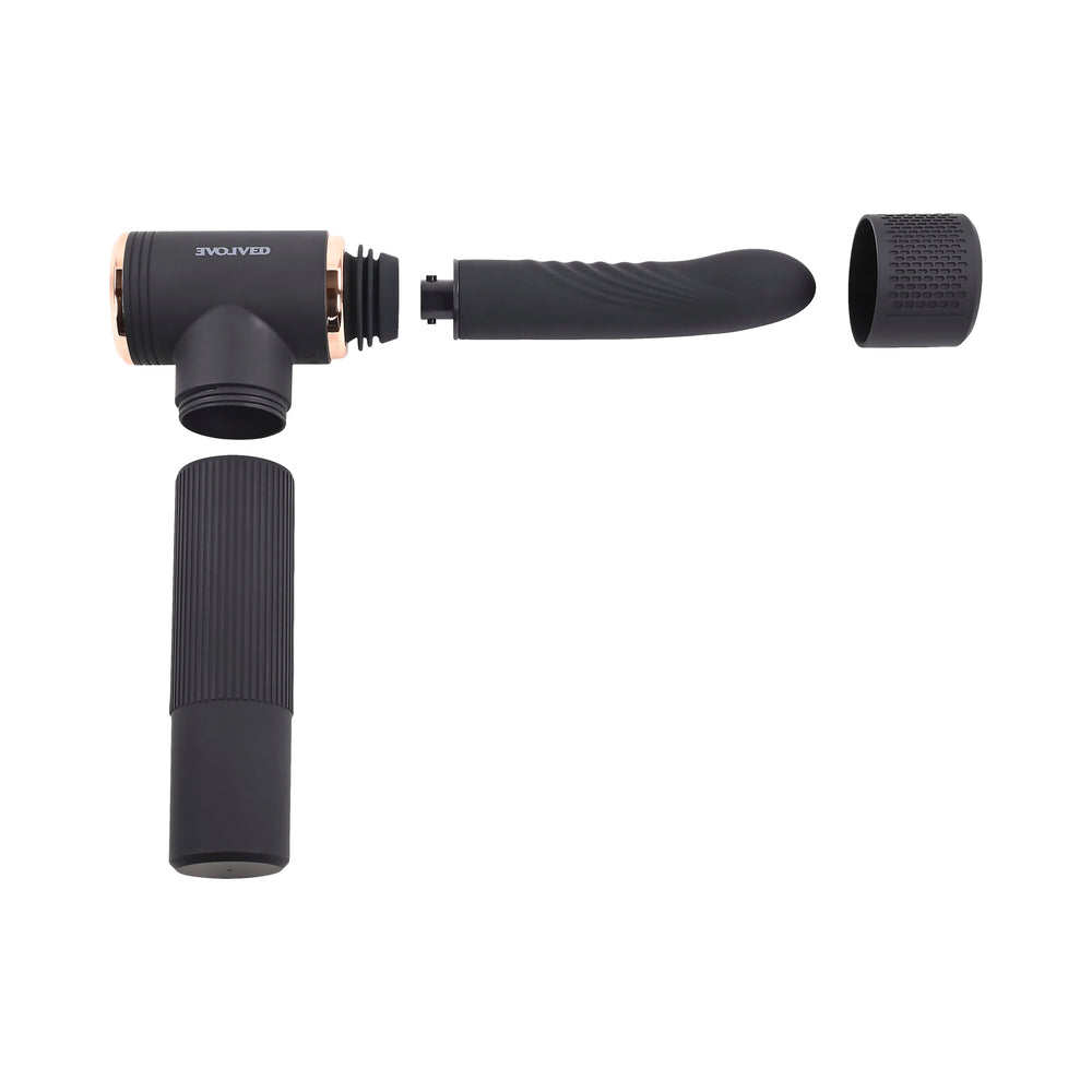 Evolved Too Hot To Handle Rechargeable Thrusting Sex Machine - Headshop.com