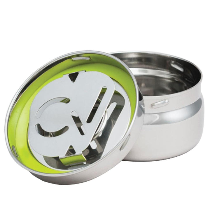 CVault Twist Stainless Steel Storage Container - Headshop.com