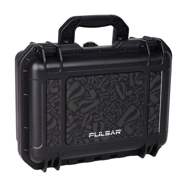 Pulsar Bent Neck Water Pipe Smoker's Hard Case Travel Set | 5.75" | 14mm F