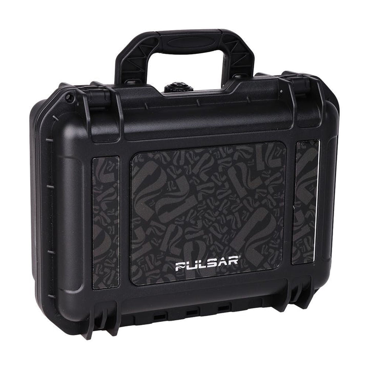 Pulsar Bent Neck Water Pipe Smoker's Hard Case Travel Set | 5.75" | 14mm F