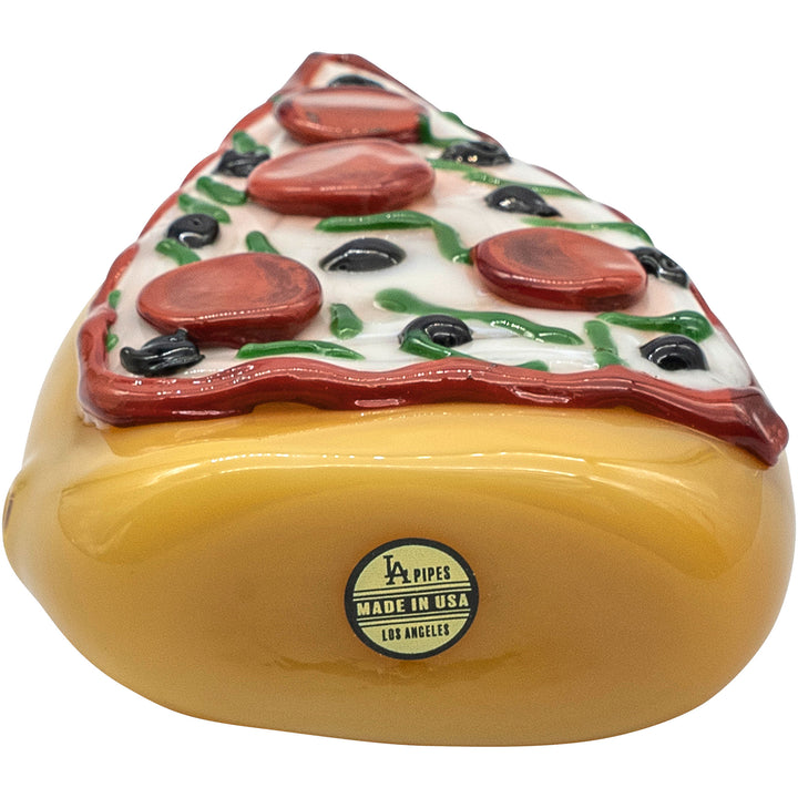LA Pipes "Potperoni" Glass Pizza Pipe - Headshop.com