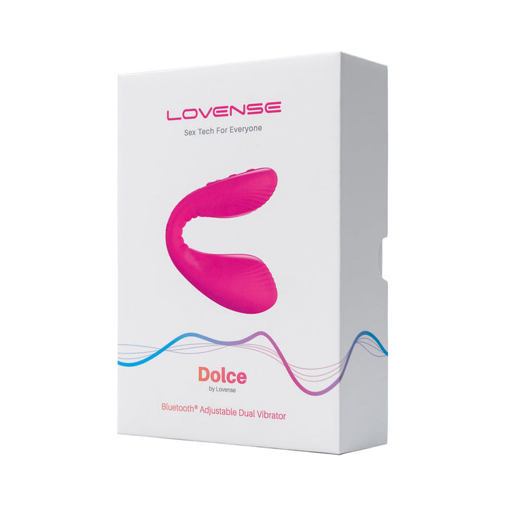 Lovense Dolce Bluetooth Adjustable Dual Vibrator - Headshop.com