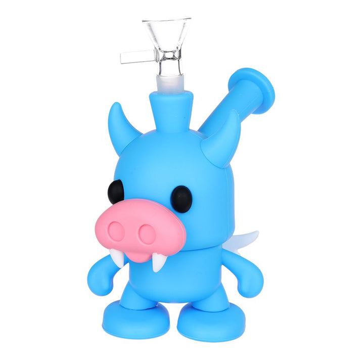 Vampire Cow Silicone Bubbler - 6" / Colors Vary - Headshop.com