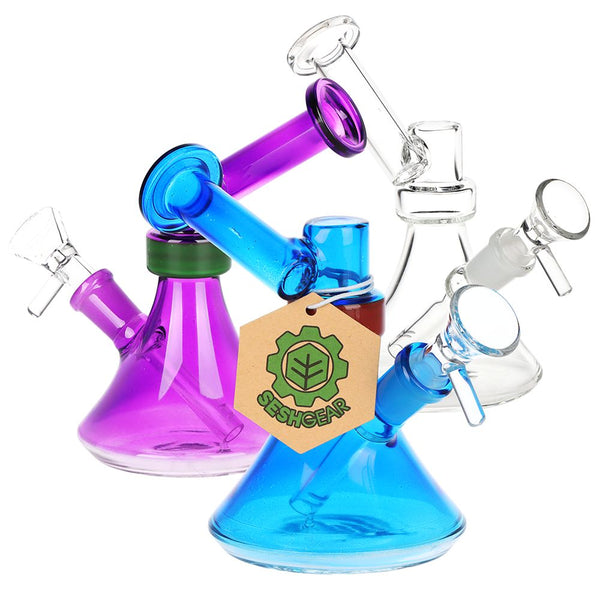 SeshGear Bell Ringer Glass Water Pipe - 6" / 3ct SeshGear Bell Ringer Glass Water Pipe - 6" / 3ct