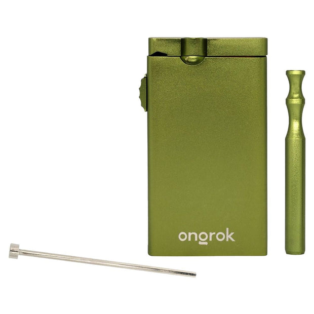 ONGROK Twist Top Aluminum Dugout & One-Hitter | 3.25" - Headshop.com