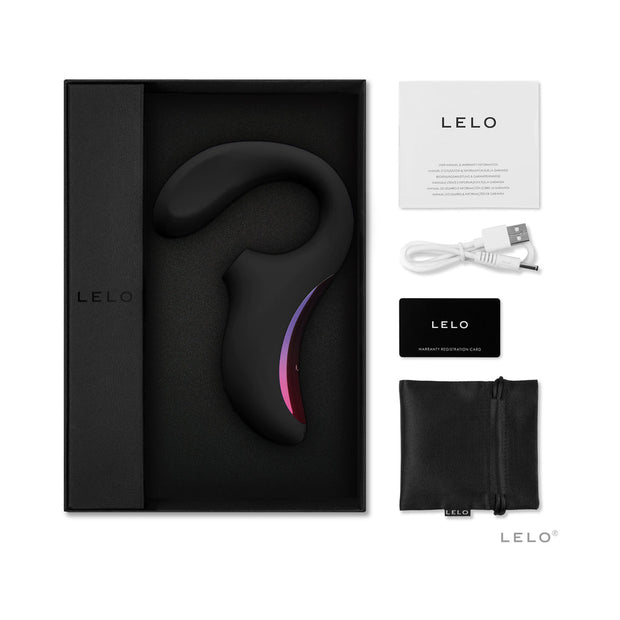 LELO ENIGMA Suction Dual Stimulator Black - Headshop.com