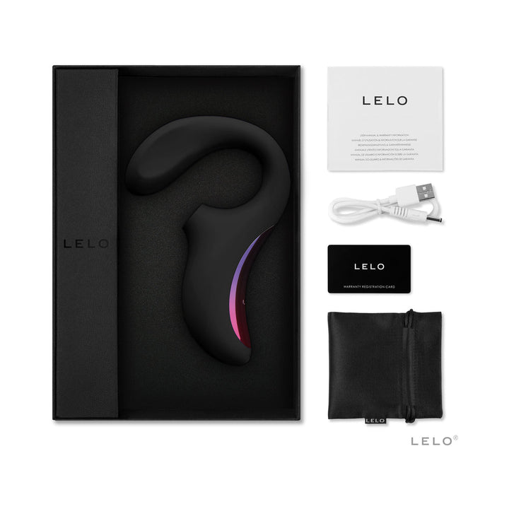 LELO ENIGMA Suction Dual Stimulator Black - Headshop.com