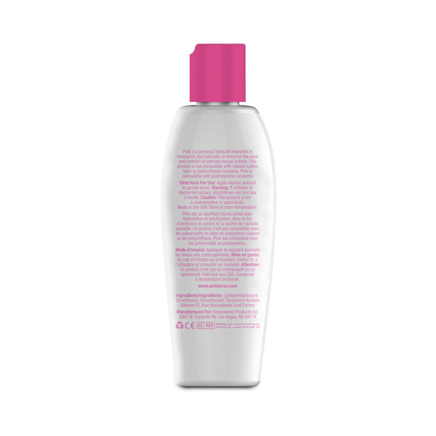Pink Silicone Lubricant 4.7 oz. - Headshop.com