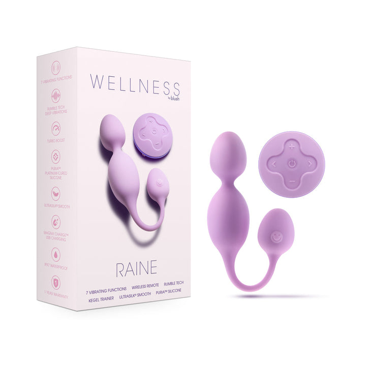 Wellness Raine Vibrating Kegel Ball Lilac - Headshop.com