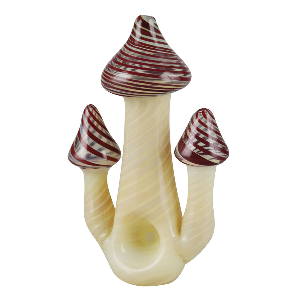 Triple Shroom Hand Pipe - 4.75" - Headshop.com