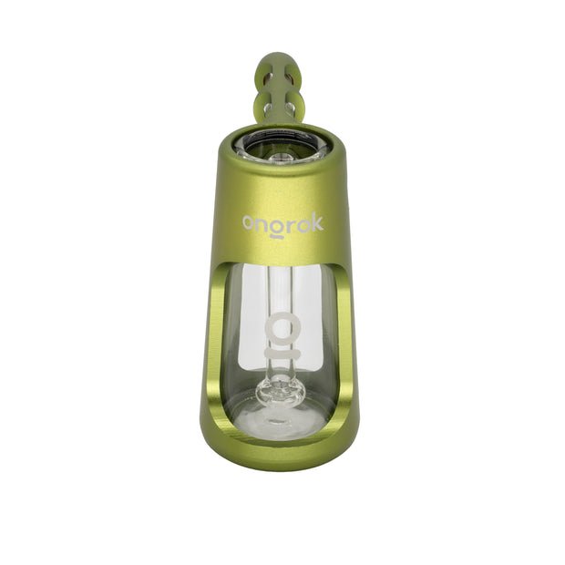 ONGROK Portable Glass Aluminum Bubbler Pipe - Headshop.com