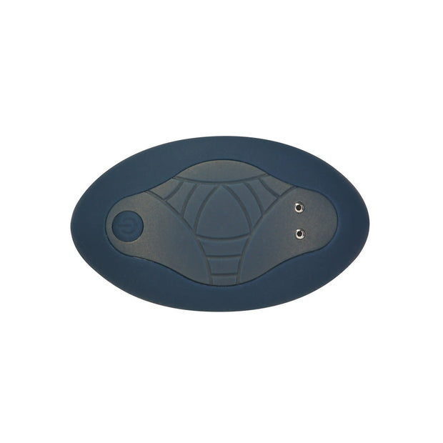 Lux Active Throb 4.5 in. Anal Pulsating Silicone Massager Black - Headshop.com