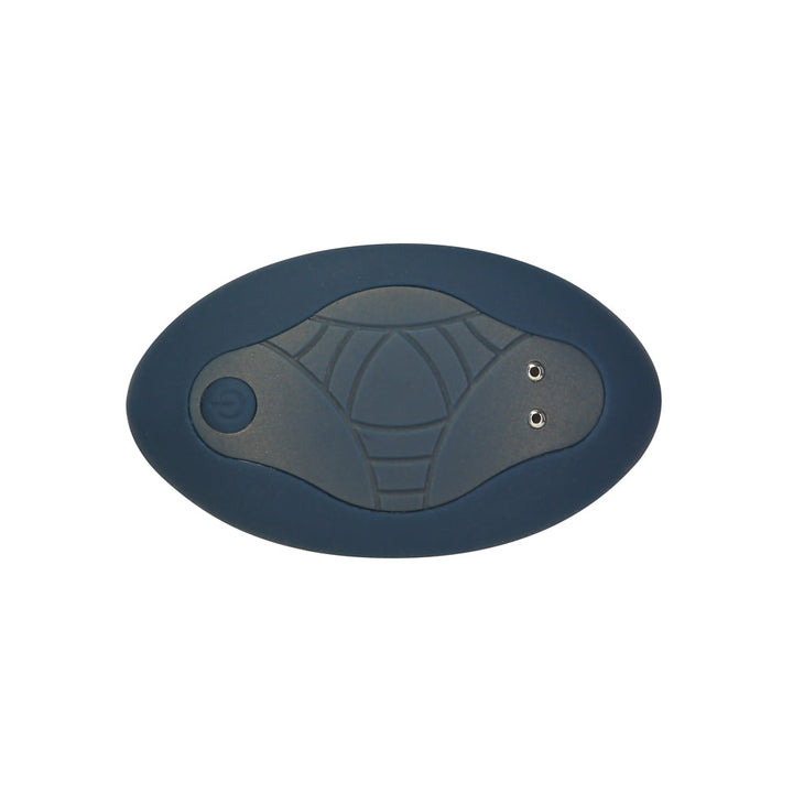 Lux Active Throb 4.5 in. Anal Pulsating Silicone Massager Black - Headshop.com