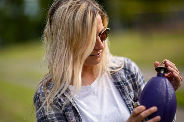 Authentic 2pk PowerHitter Football Purple & Gold - Headshop.com