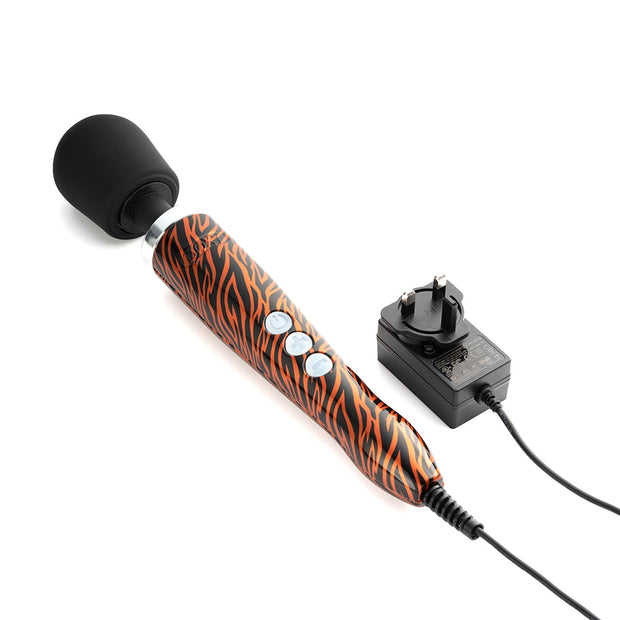 Doxy Die Cast Wand Vibrator Tiger - Headshop.com