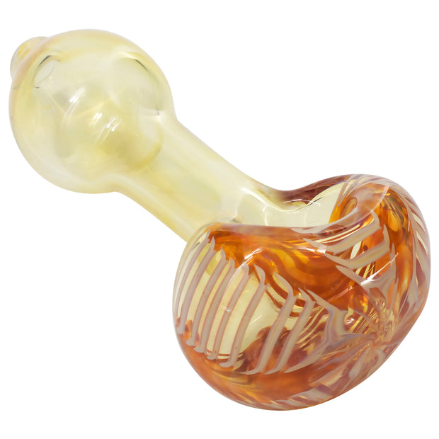 LA Pipes Color Cake Swirl Glass Pipe - Headshop.com