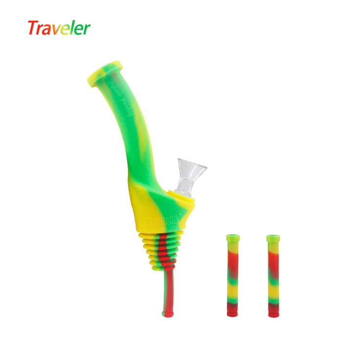 Waxmaid 8″ Universal Traveler Water Bottle Pipe - Headshop.com