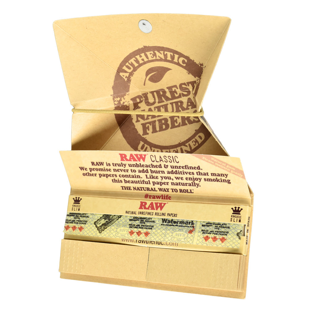 RAW Artesano Kingsize Slim Rolling Papers - Headshop.com