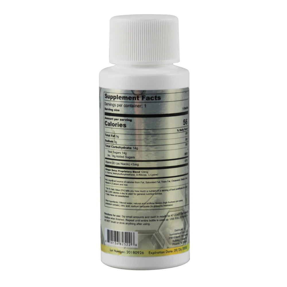 Stinger Detox Mouthwash Alcohol Free - 2oz - Headshop.com