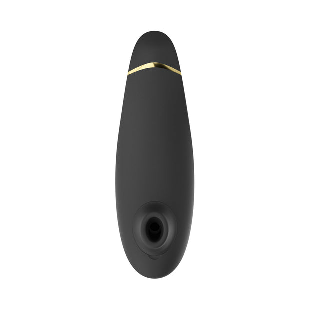 Womanizer Premium 2 Rechargeable Silicone Luxurious Pleasure Air Clitoral Stimulator Black - Headshop.com