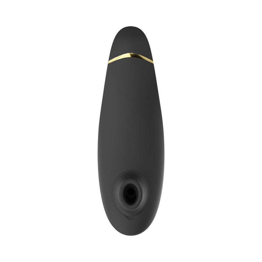 Womanizer Premium 2 Rechargeable Silicone Luxurious Pleasure Air Clitoral Stimulator Black - Headshop.com
