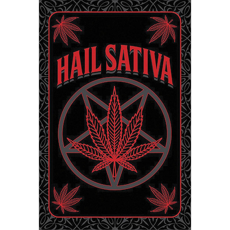 Fujima Hail Sativa Tapestry - 50"x78" - Headshop.com