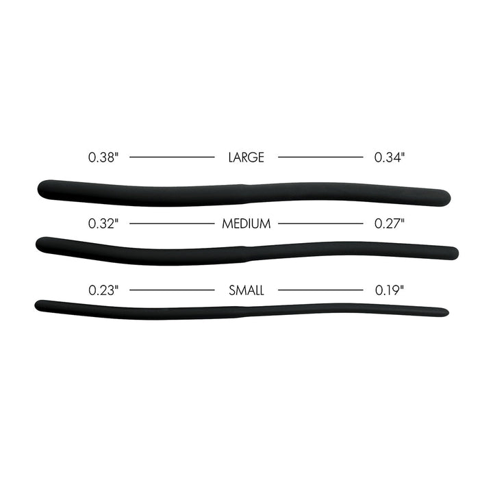 Mistress Isabella Silicone Urethral Sounds - Headshop.com