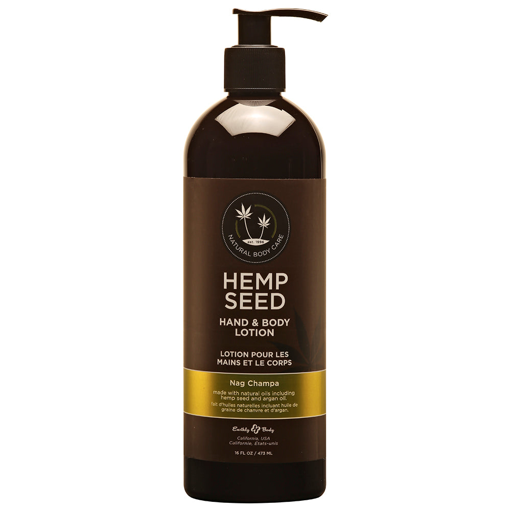 Earthly Body Hand & Body Lotion Nag Champa 16oz. - Headshop.com