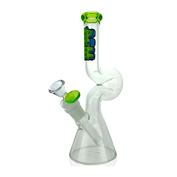 AFM Glass 9" Mini Hunchback Glass Water Pipe